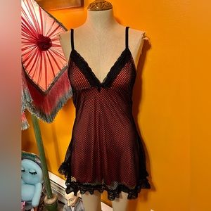 New black and red mini dress by widow/dollskill